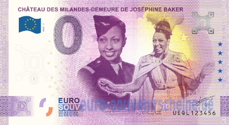 UEQL-2022-2 CHÂTEAU DES MILANDES-DEMEURE DE JOSÉPHINE BAKER 