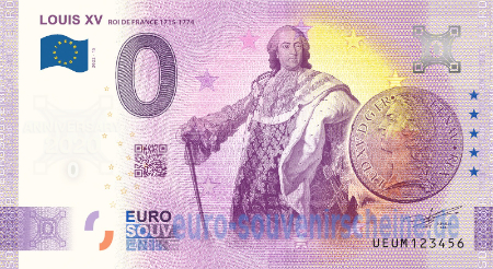 UEUM-2022-15 LOUIS XV ROI DE FRANCE 1715-1774