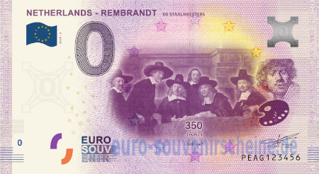 PEAG-2019-3 NETHERLANDS - REMBRANDT DE STAALMEESTERS