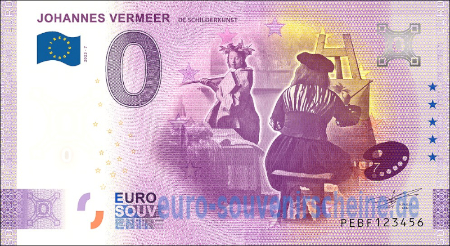 PEBF-2023-7 JOHANNES VERMEER DE SCHILDERKUNST