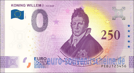 PEBJ-2022-3 KONING WILLEM I 250 JAAR