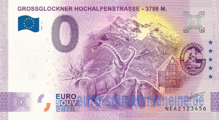 NEAZ-2021-2 GROSSGLOCKNER HOCHALPENSTRASSE - 3798 m. 