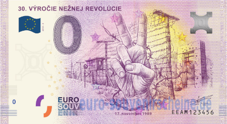 EEAM-2019-3 30.VÝROČIE NEŽNEJ REVOLÚCIE 
