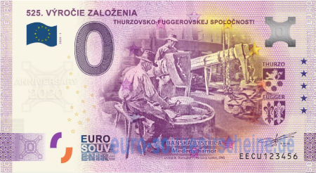 EECU-2020-1 525. VÝROČIE ZALOŽENIA THURZOVSKO-FUGGEROVSKEJ SPOLOČNOSTI